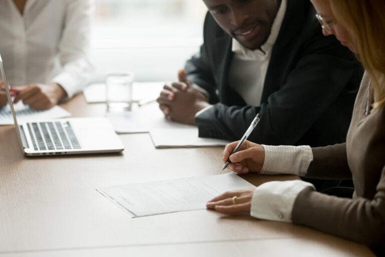 Signing Documents